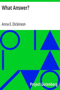 Cover of What Answer? — Reading Companion