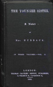Cover of The Younger Sister: A Novel, Vol...