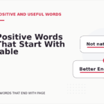 Positive Words That Start With -able