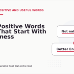 Positive Words That Start With -ness